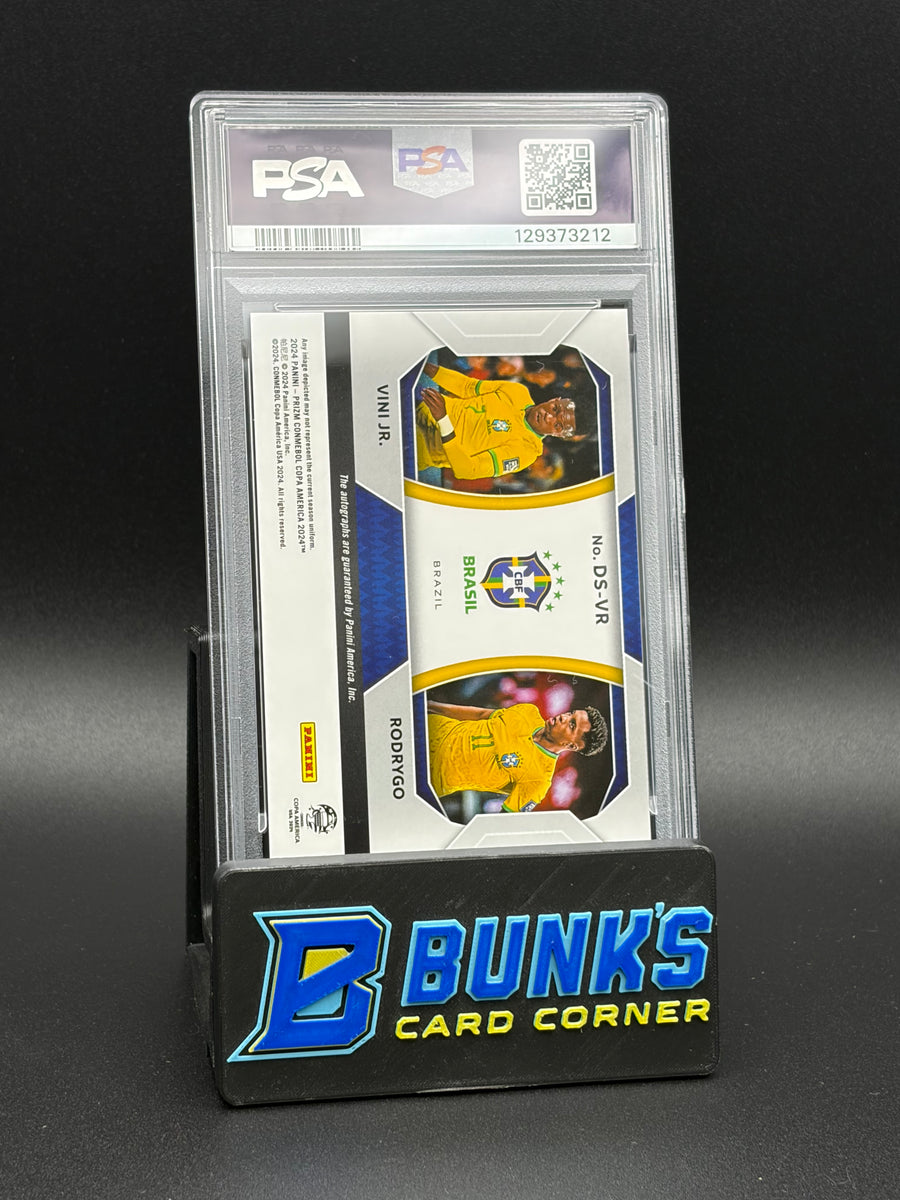2024 Vini Jr & Rodrygo Dual Signatures PSA 10