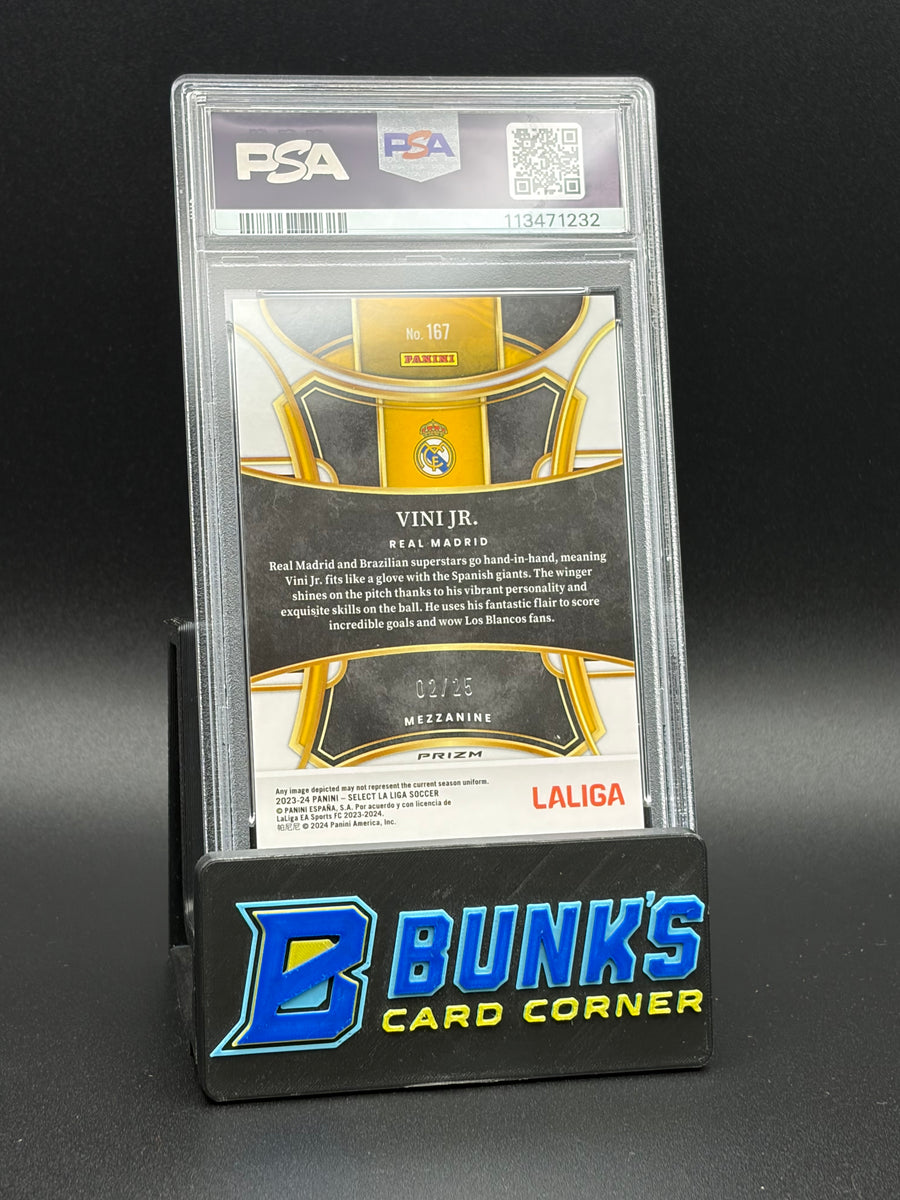 2023-24 Vini Jr Zebra Select PSA 10 2/25