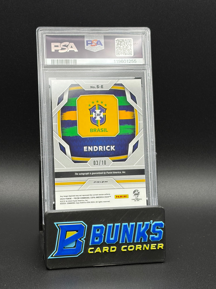 2024 Endrick Signature Gold Pulsar PSA 10 Auto 10 3/10