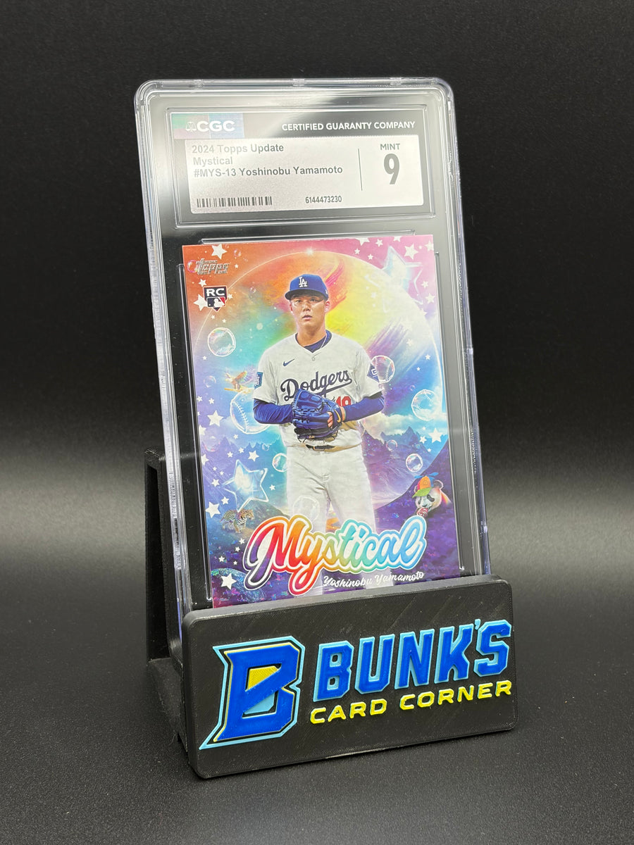 2024 Yoshinobu Yamamoto Mystical Topps Update CGC 9 RC