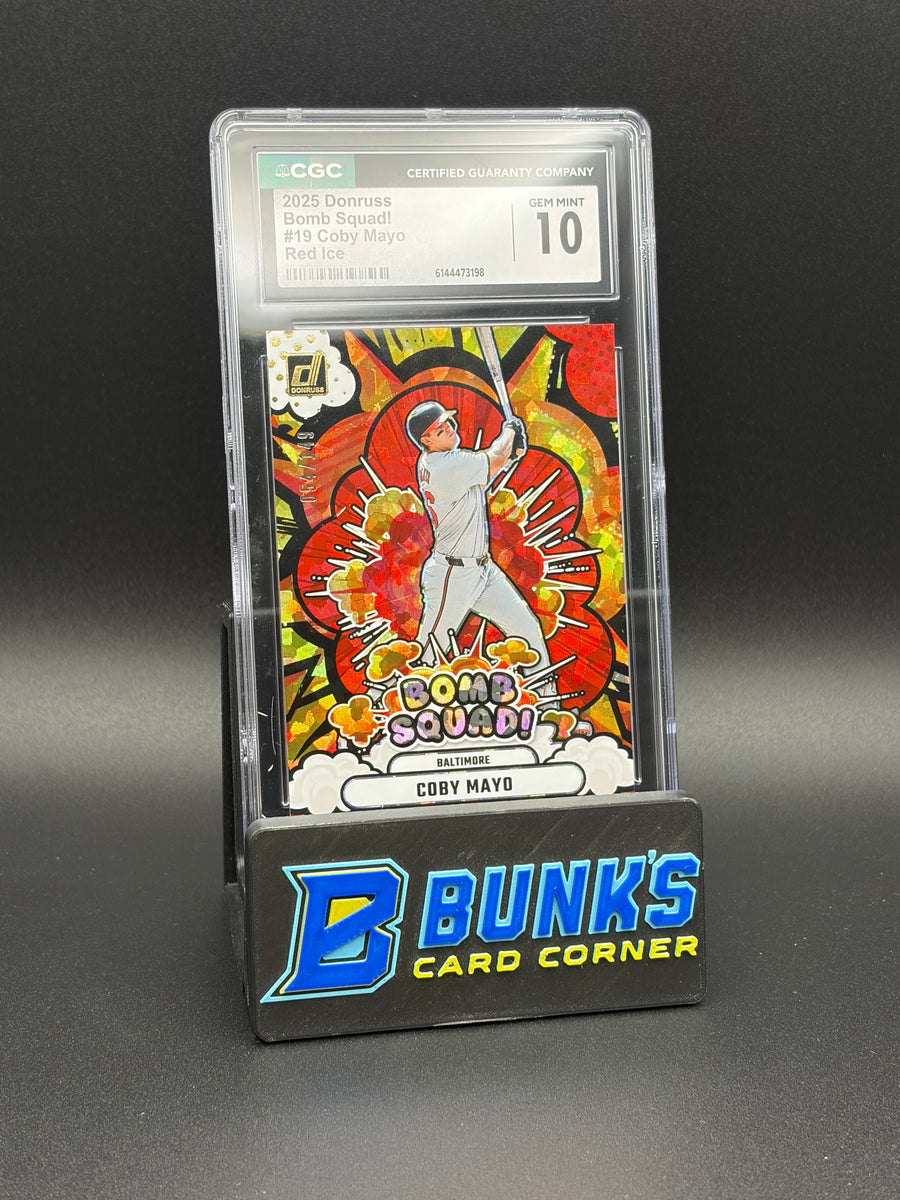 2025 Coby Mayo Red Ice Bomb Squad CGC 10 54/149