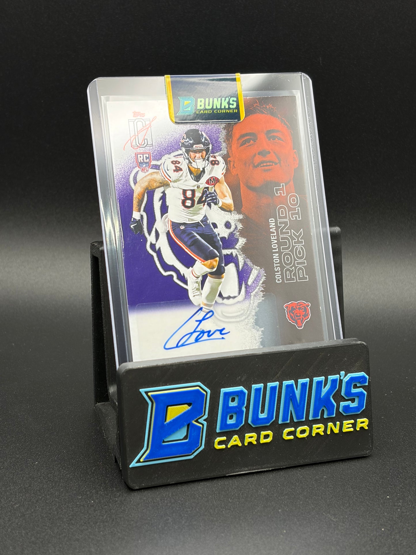 2025 Colston Loveland Topps Class RC Auto