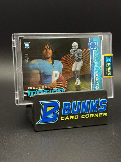 2025 Omarion Hampton Rookies in Motion 9/35