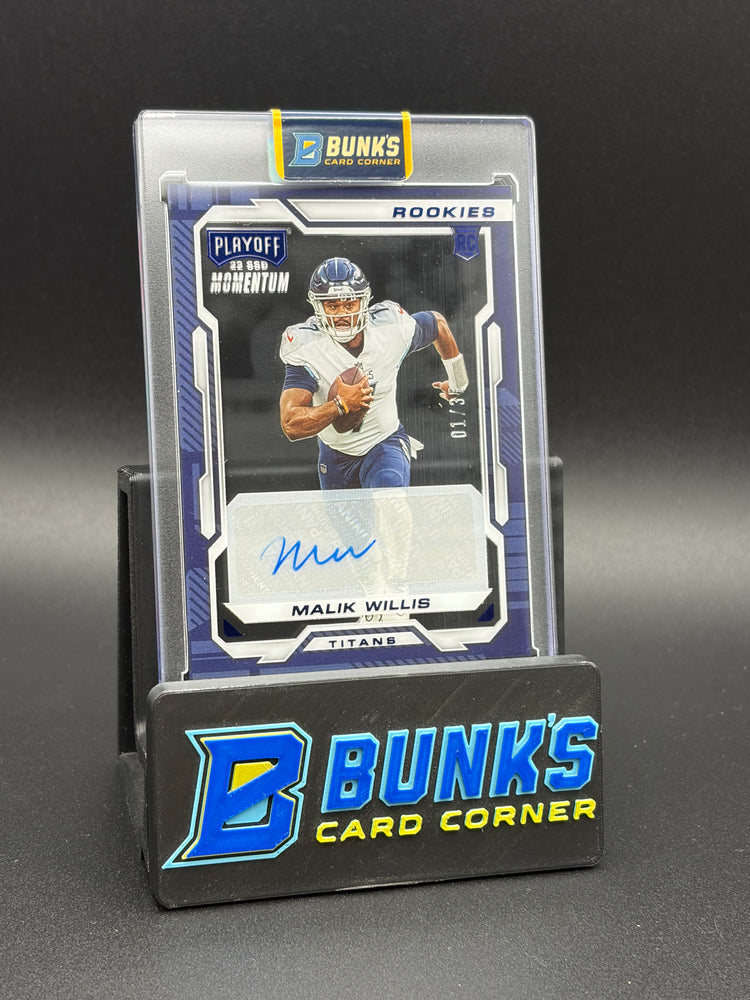 2022 Malik Willis Auto Playoff Momentum 1/35