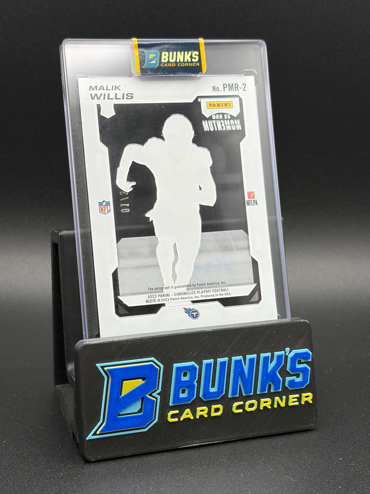 2022 Malik Willis Auto Playoff Momentum 1/35