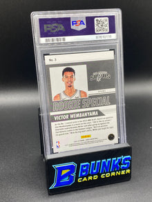 2023 Victor Wembanyama Rookie Special PSA 10