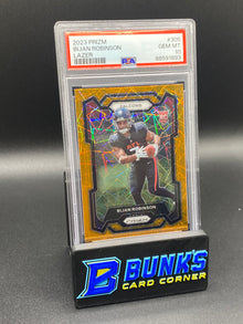 2023 Bijan Robinson Lazer PSA 10