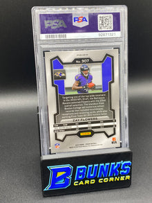 2023 Zay Flowers Purple Pulsar PSA 10