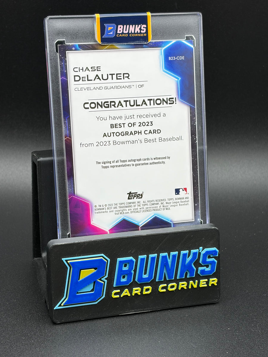 2023 Chase DeLauter Bowman's Best On Card Auto