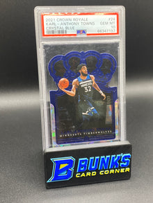 2021 Anthony Towns Crystal Blue PSA 10