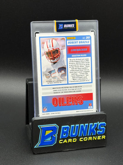 2025 Robert Brazile Score Auto Red Zone 3/20