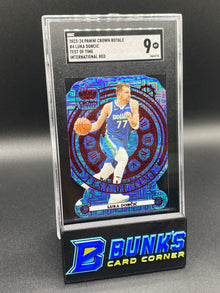 2023-24 Luka Doncic Test Of Time International Red SGC 9