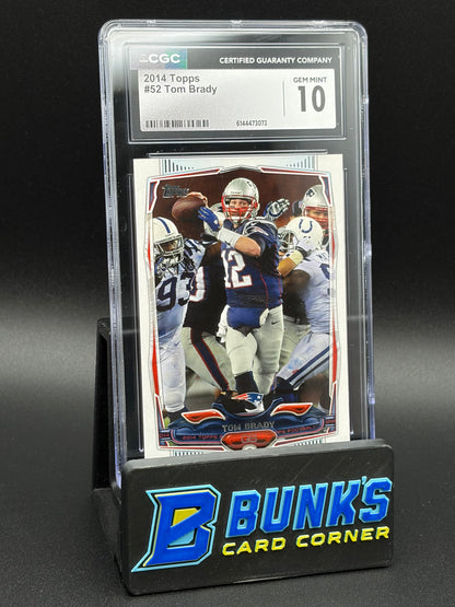 2014 Tom Brady Topps CGC 10