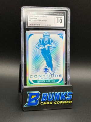 2025 Tetairoa McMillan Contours Phoenix CGC 10 RC