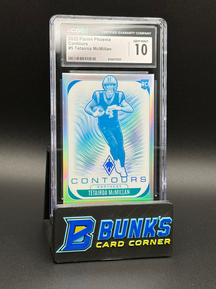 2025 Tetairoa McMillan Contours Phoenix CGC 10 RC