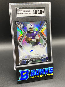 2023 Anthony Richardson Resurgence Rookie Sig. SGC 10/10