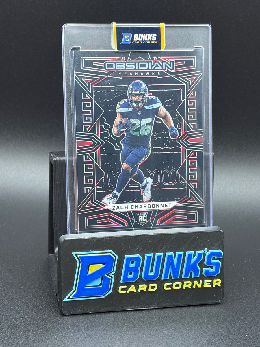 2023 Zach Charbonnet Obsidian Panini 3/8 RC
