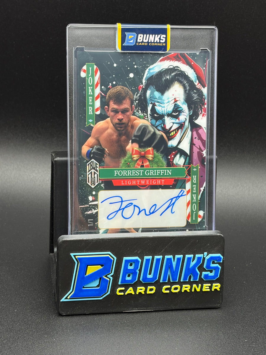 2025 Forrest Griffin Wild Card True 1/1 Joker