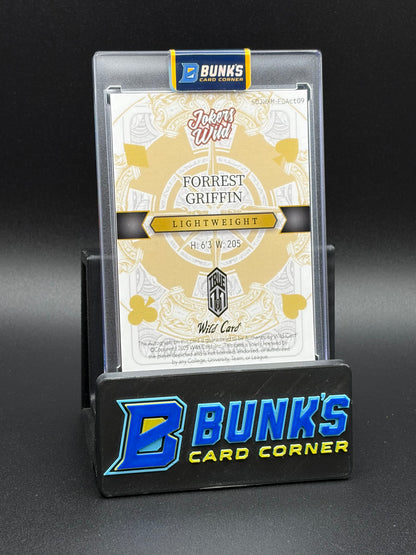 2025 Forrest Griffin Wild Card True 1/1 Joker