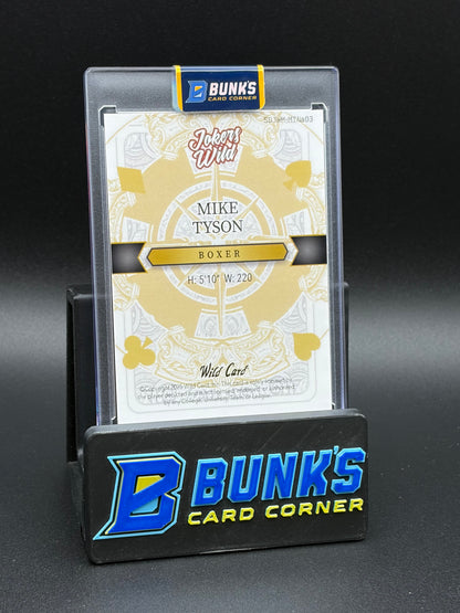 2025 Mike Tyson Wild Card 1/1 Joker