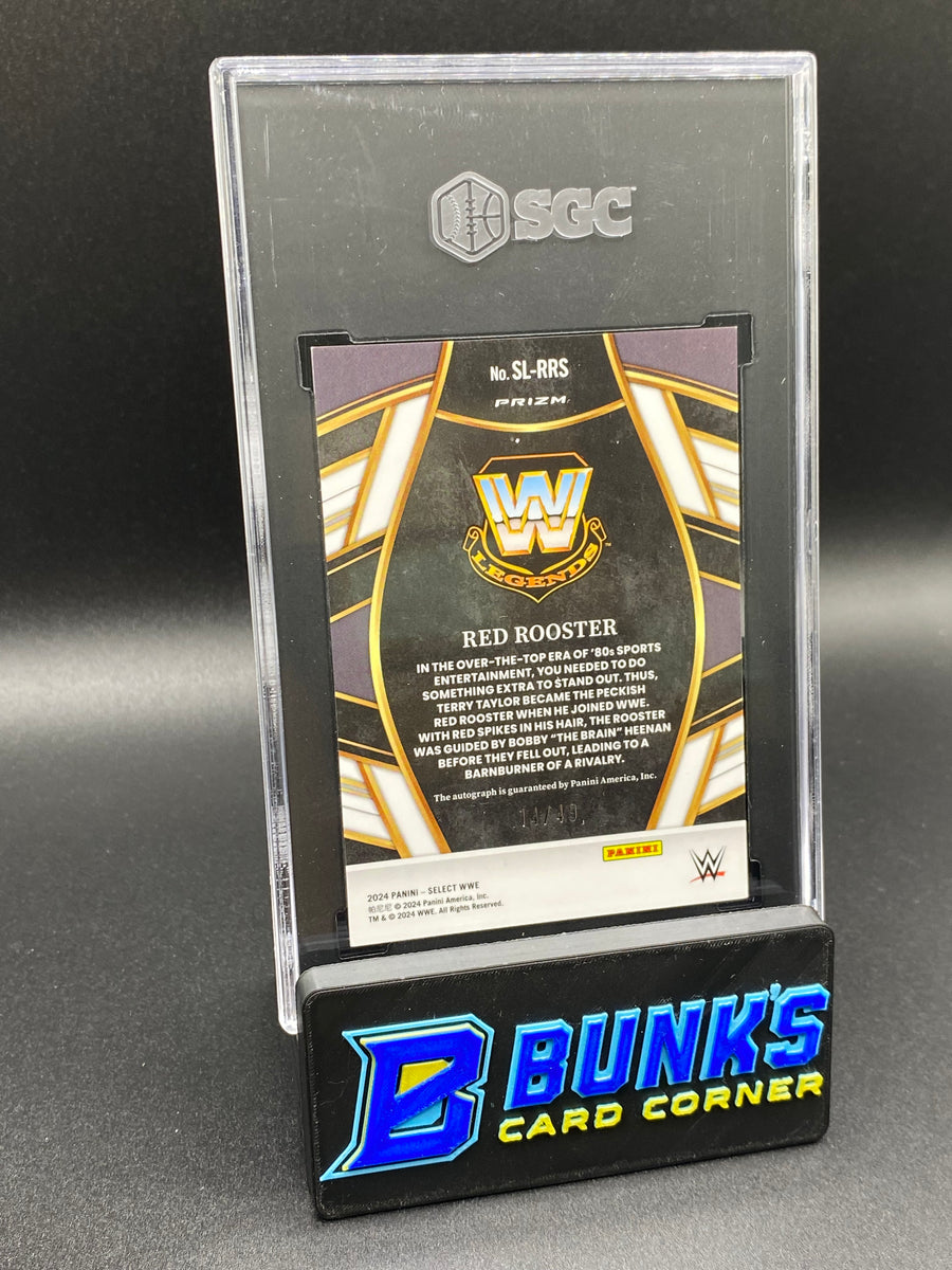 2024 Red Rooster Sig. Selections Blue Prizm SGC 10/9