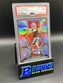 2022 Brock Purdy Silver PSA 9
