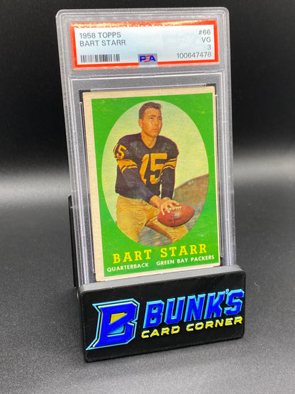 1958 Bart Starr PSA 3