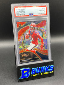 2023 Tank Dell Red Prizm PSA 10