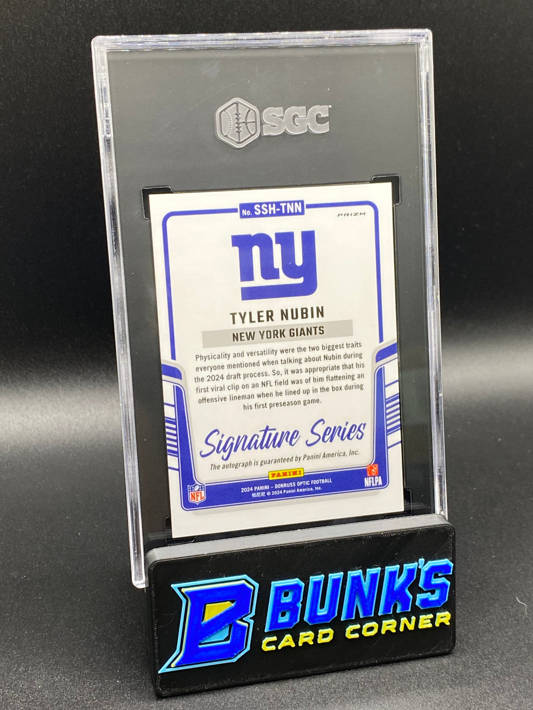 2024 Tyler Nubin Sig. Series SGC 10/10