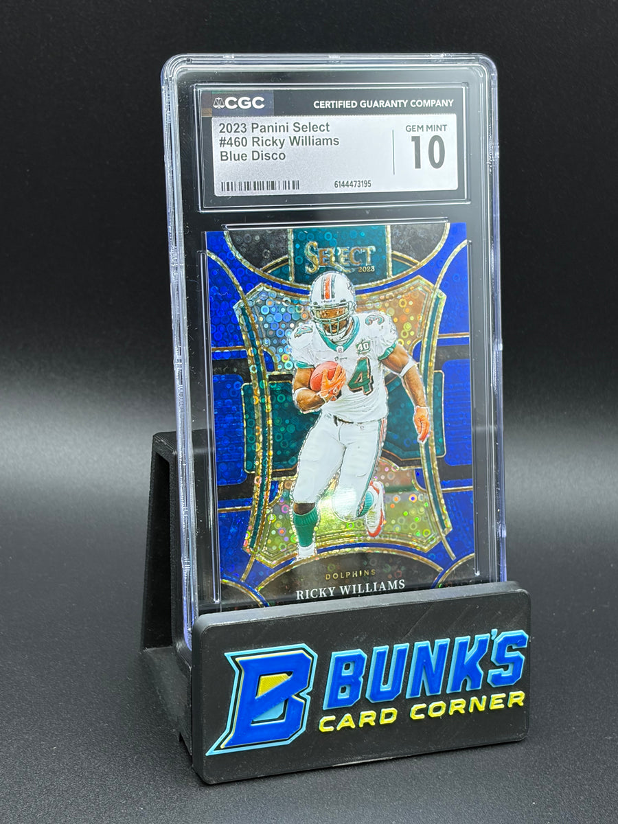 2023 Ricky Williams Blue Disco Select CGC 10 23/25