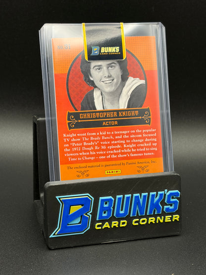 2014 Christopher Knight Golden Age Patch