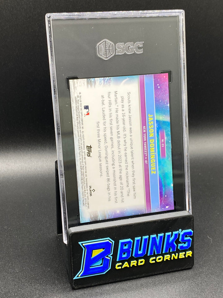 2024 Jasson Dominguez Northern Lights Orange Ref. SGC 10