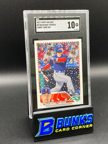 2023 Masataka Yoshida Candy Cane Bat SGC 10
