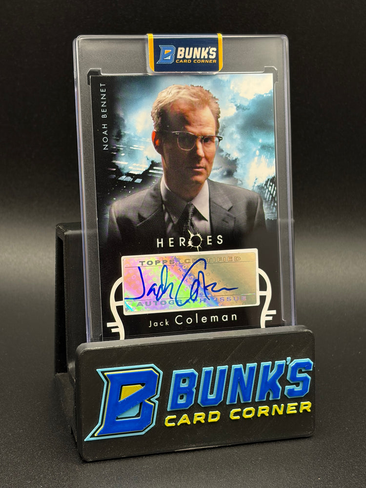 Jack Coleman Heroes Auto AU Topps