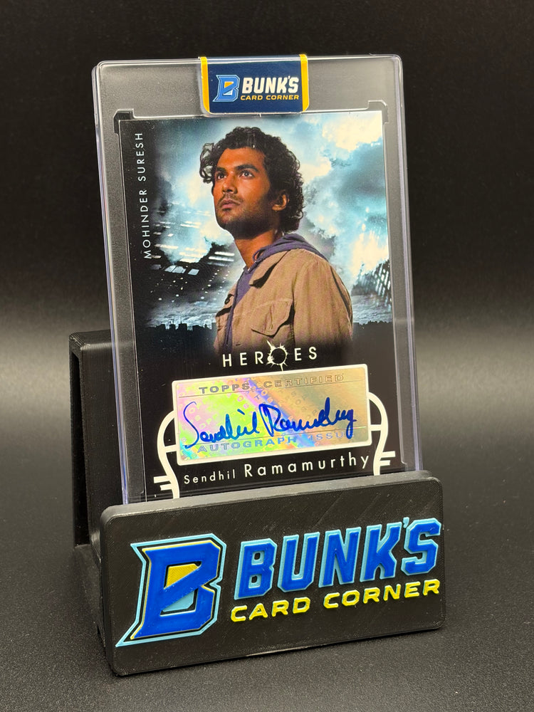 Sendhil Ramamurthy Heroes AU Auto Topps