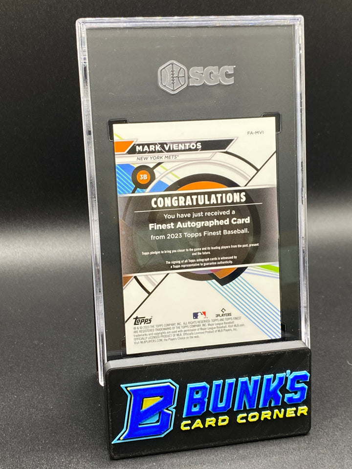2023 Mark Vientos Auto. SGC 10/9.5