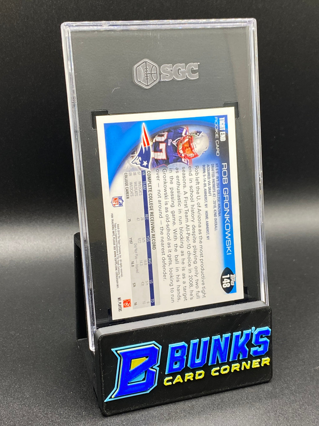 2010 Rob Gronkowski SGC 10