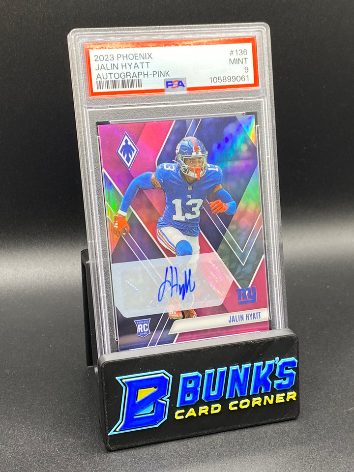 2023 Jalin Hyatt Auto. Pink PSA 9