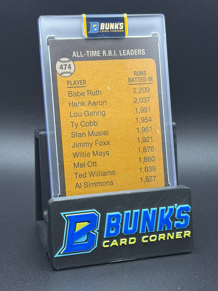 1973 Babe Ruth All Time Leader