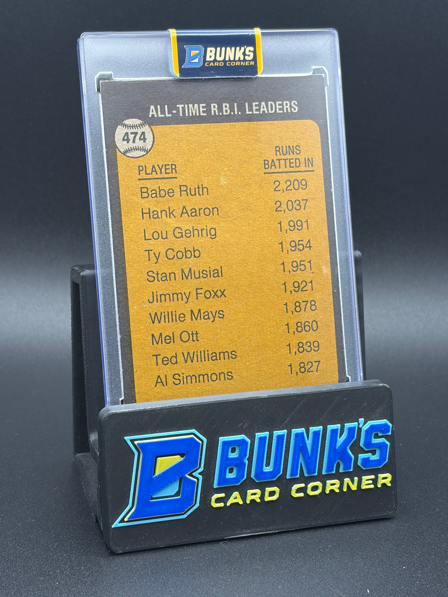 1973 Babe Ruth All Time Leader