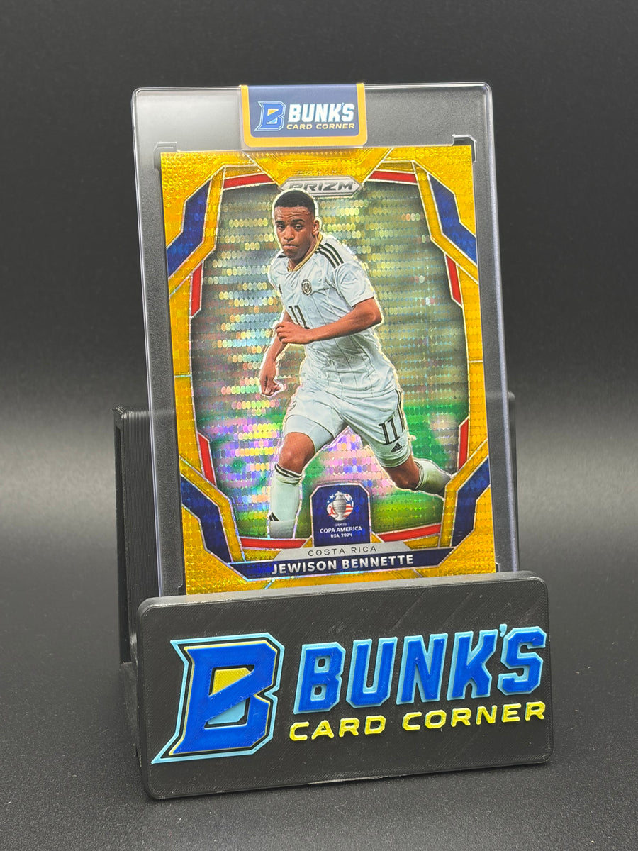 2024 Jewison Bennette Prizm Conmebol Copa America Gold Pusar