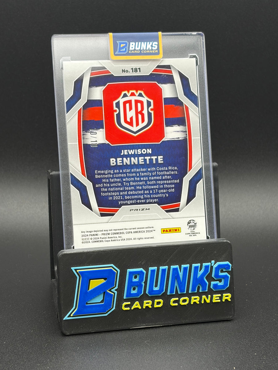 2024 Jewison Bennette Prizm Conmebol Copa America Gold Pusar