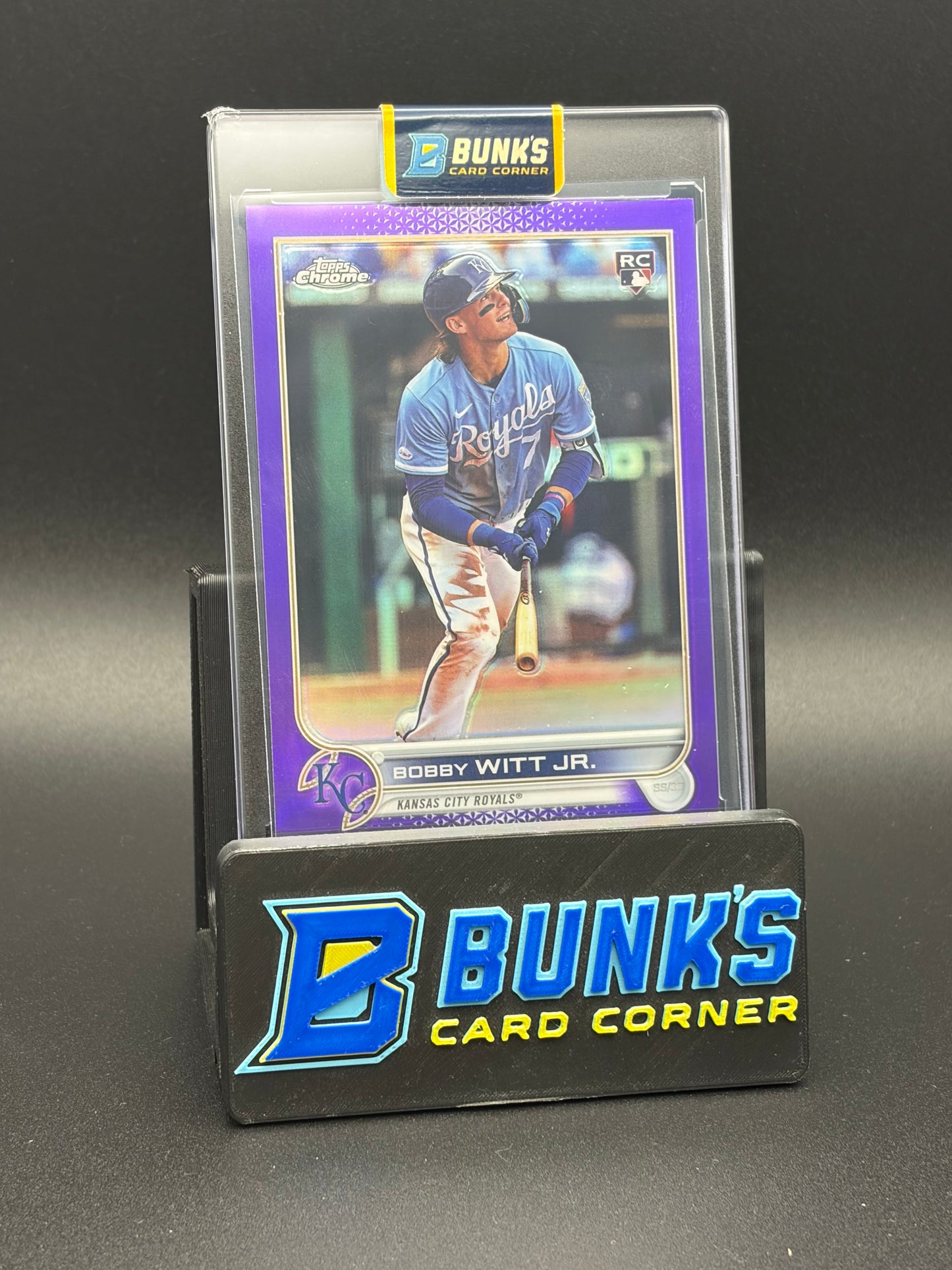 2022 Bobby Witt Jr Purple Refractor RC