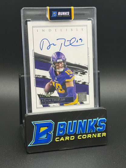 2021 Adam Thielen Impeccable Auto Indelible 11/25