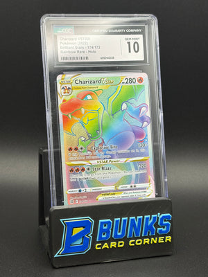 Charizard VSTAR Rainbow Rare Holo CGC 10
