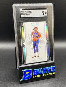 2022-23 Jalen Brunson Holo Silver 9/49 SGC 9