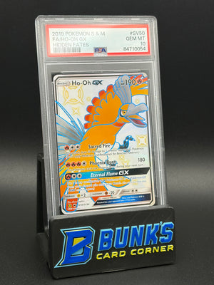 Ho-Oh GX Hidden Fates PSA 10