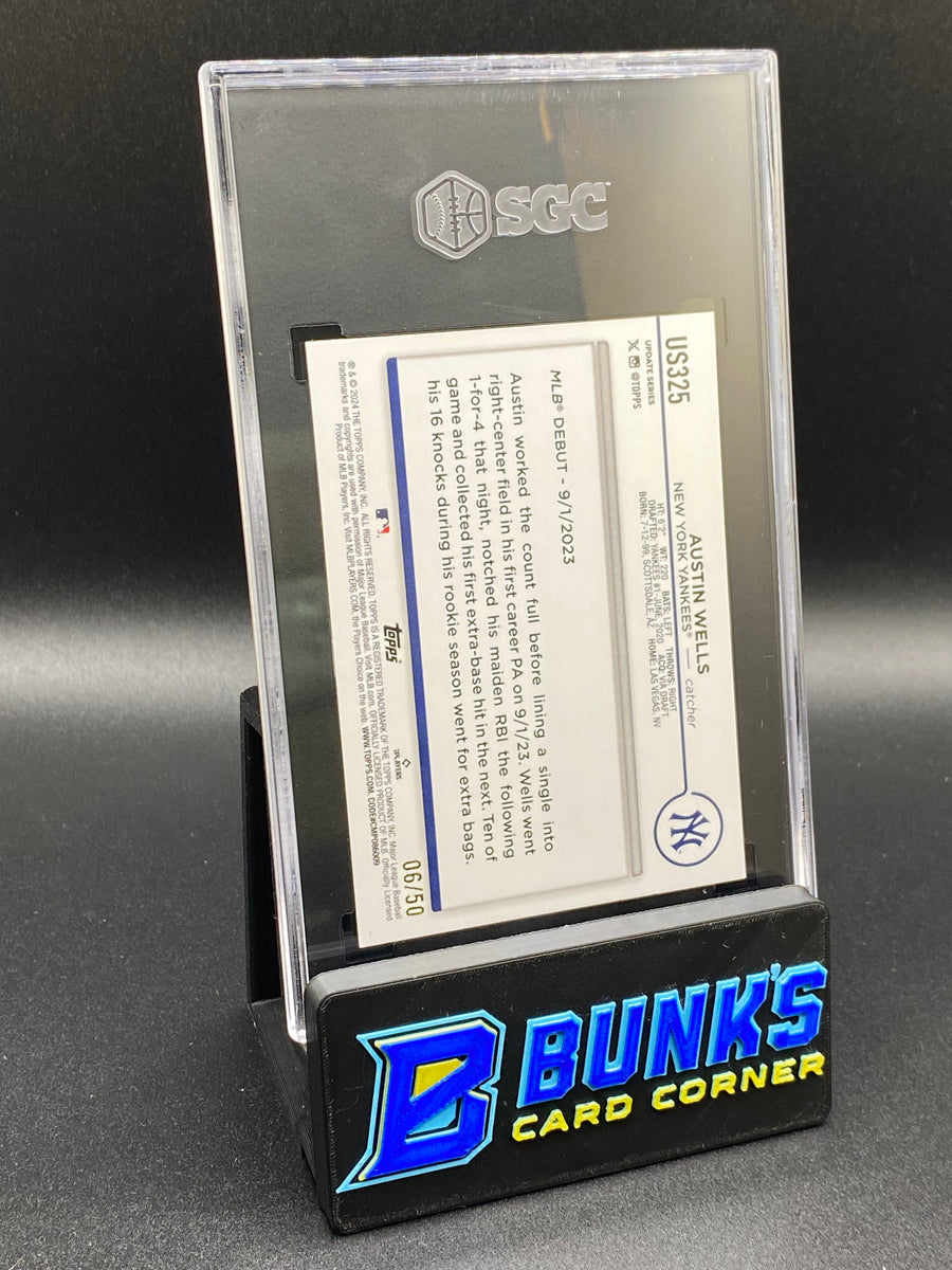 2024 Austin Wells Mother's Day Hot Pink SGC 9.5