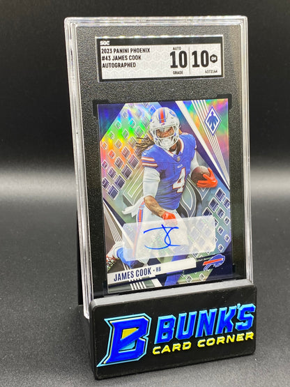 2023 James Cook Auto. SGC 10/10