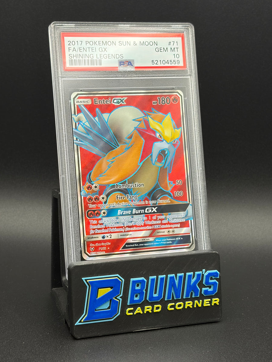 Entei GX Shining Legends PSA 10